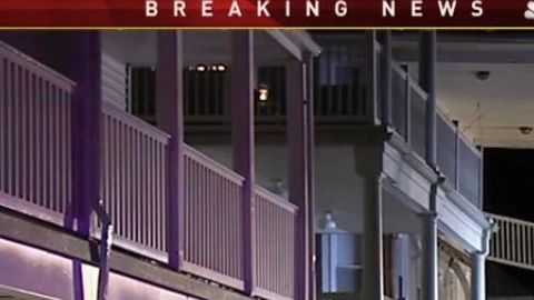 En el derrumbe ocurrido en Nueva Jersey quedaron atrapadas varias personas.