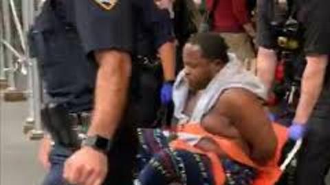 El sospechoso al ser detenido