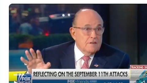 Giuliani en el programa "Fox & Friends"