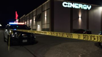 La sala de cine Cinergy Odessa donde el pistolero murió en un tiroteo con la policía.