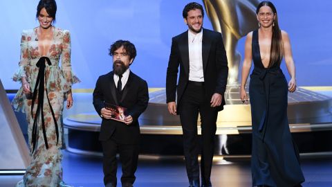 Lena Headey, Peter Dinklage, Kit Harington, y Emilia Clarke.