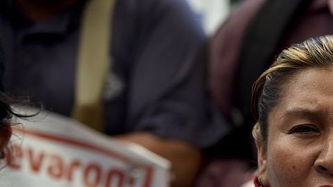 El reclamo de justicia por Ayotzinapa no cesa.