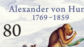 Este mes el gobierno alemán imprimió sellos postales para conmemorar el 250° aniversario del nacimiento de Alexander von Humboldt.