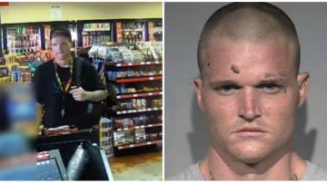 Leonard Smith tiene 28 años y cometió varios robos en diferentes tiendas.