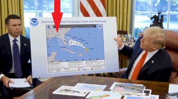 El presidente aseguró que el huracán Dorian pasaría por Alabama.