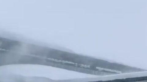 La nevada en Montana.
