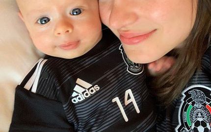 Noah apoyó a su papá y Javier respondió dedicándole su gol ante Estados Unidos