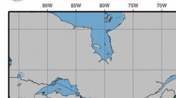 Perfil de la tormenta (martes, 5 p.m.)