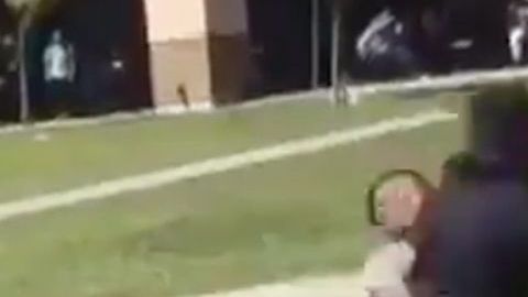 La intervención del Marine.