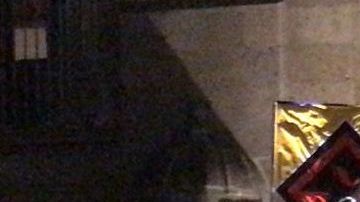 Protesta en Palacio Nacional de México.