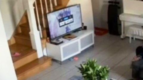 El robo captado por cámara de seguridad