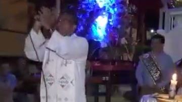 El sacerdote considera que no hizo nada malo.