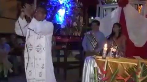 El sacerdote considera que no hizo nada malo.