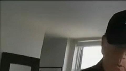 Captado al invadir un apartamento