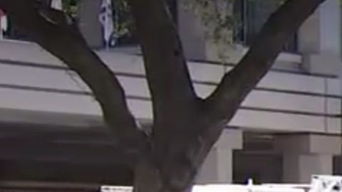 Varios pisos del hotel fueron desalojados.