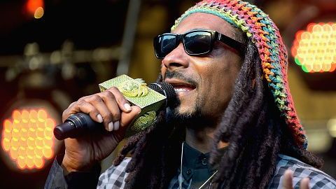 El raperoy productor Snoop Dogg.