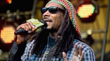 El raperoy productor Snoop Dogg.