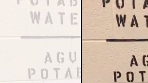 El republicano acudió a un centro de retención de inmigrantes.
