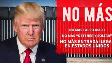 "No más entrada ilegal a EEUU", tuiteó el presidente en la lengua materna de la mayoría de centroamericanos.