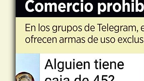 Mercado negro de armas en la capital mexicana