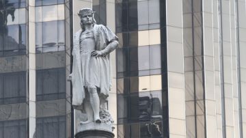 Estatua de Cristóbal Colón en Columbus Circle, NYC