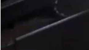 Así quedó la cama rota.