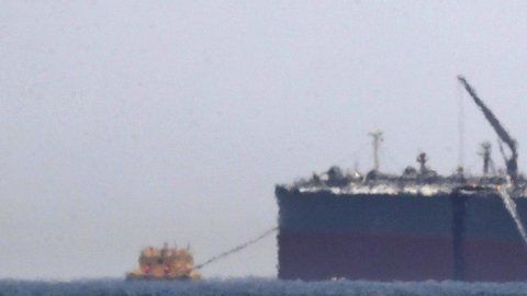 Cuatro barcos, incluido el saudita Amjad (en la foto) fueron saboteados este año.