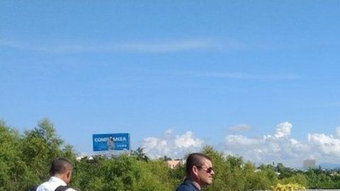 La la policía y el cartel de Sinaloa se enfrentaron en Culiacán.