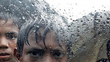 Los rohingya desplazados huyeron principalmente a Bangladesh.