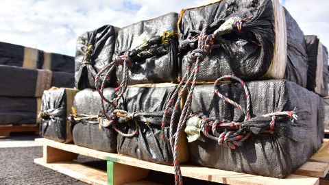 Cocaína retenida en San Diego. US Coast Guard