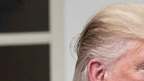 El presidente Donald Trump y el fiscal general, William Barr.