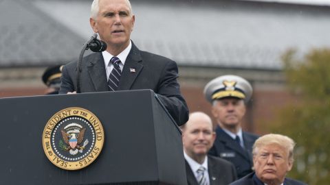 El vicepresidente Mike Pence.