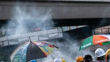 Manifestaciones en Hong Kong.