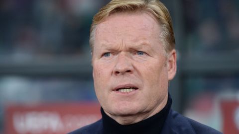 Ronald Koeman, DT de la Selección Nacional de Holanda.