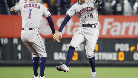 Houston derrotó a domicilio a la novena de Nueva York.