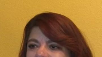 Bejarano y su hijo Kristin, que ya es padre