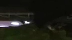 Escena del accidente en la calle 88