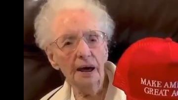 La espontaneidad de la abuela ha causado sensación.