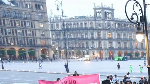 Protesta de alcaldes.