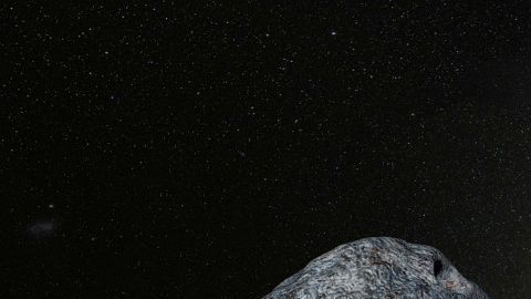 El asteroide 2019 TA7 nos pasó cerca. La imagen es una ilustración.