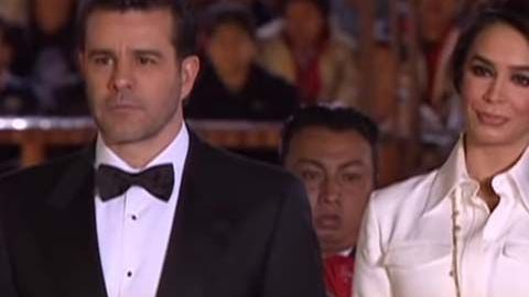 Eduardo Capetillo y Biby Gaytán.