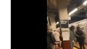 La víctima terminó en el suelo