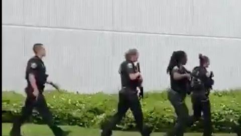 Un herido fue trasladado al hospital.