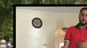 La víctima y la policía en la escena