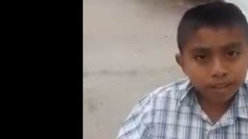 El pequeño Carlos se convirtió en ejemplo de chicos y grandes.