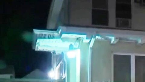 La casa donde sucedió el ataque