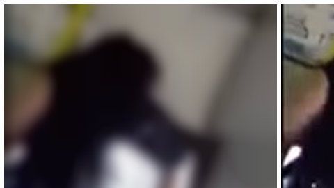 Le reclamó airadamente por qué saludó a otra mujer.
