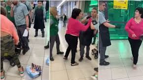 La mujer había robado camarones congelados, productos de limpieza y otros artículos de alga gama.