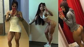 bakhar Nabieva consiguió muscular sus piernas.