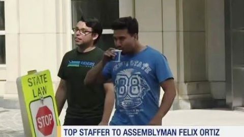 Maruf Alam al salir de la corte